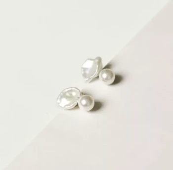 Pearl Droplet Earrings