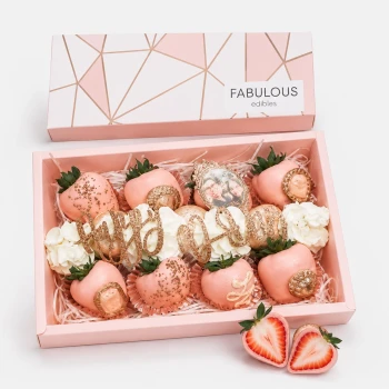 Strawberry Chocolate Mini Gift Box