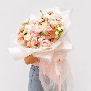 Pinky Mix Blooms Giant Bouquet