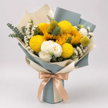 Gaia Sunflower Bouquet
