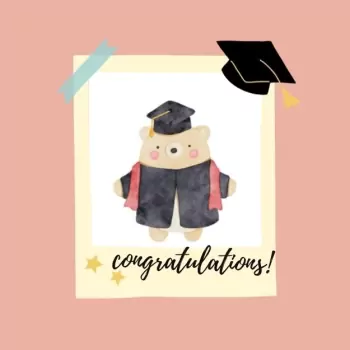 Congratulations "Bear" - Card.