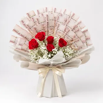 30,000THB Valentine Money Bouquet