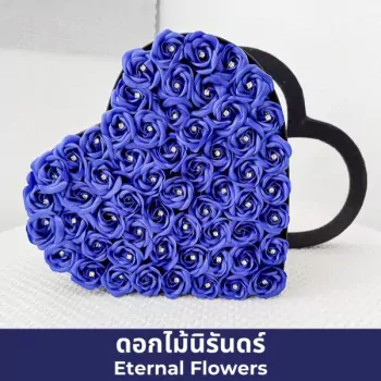 Blue Heart Diamond Box