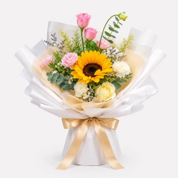 Sunny Day Pastel Blooms