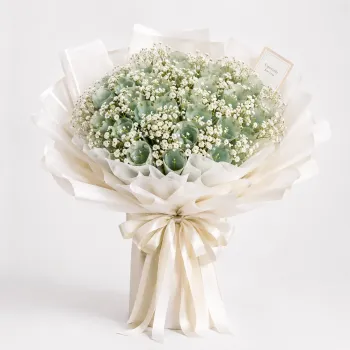 1000THB Delicate Green Money Bouquet
