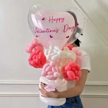 Pinkalicious Roses Balloon