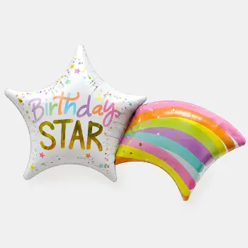 Birthday Star Balloon.