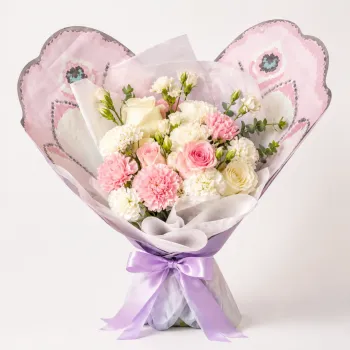 Pastel Butterfly Bouquet