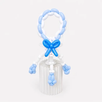 Blue Malai Balloon