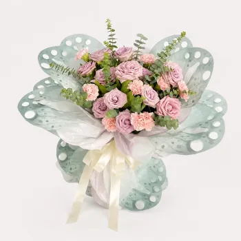 Green Butterfly Bouquet