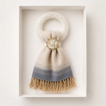 Ivory Malai Thai Silk Scarf