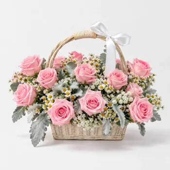 Pastel Love Basket