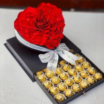 Majestic Rose and Ferrero Box