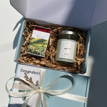 Graduation Candle Gift Set