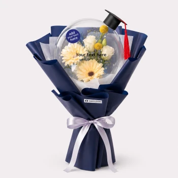 Blue Sky Graduation Blooms