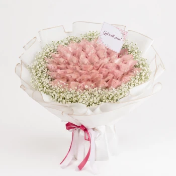 Scarlet Money Bouquet