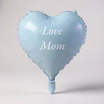 Love Mom Helium Balloon