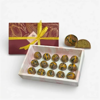 Dubai Chocolate Bonbons (15-Piece)