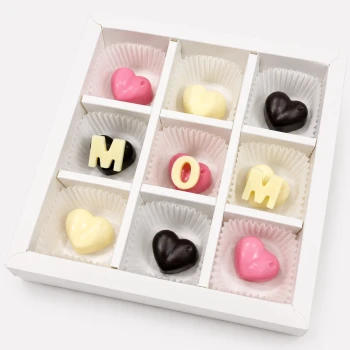 Love Mom – Heart Chocolate Box