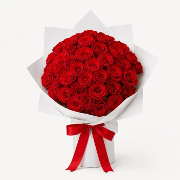 50 Red Roses Grand Expression of Love
