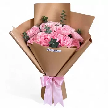 Pink Carnation Bouquet