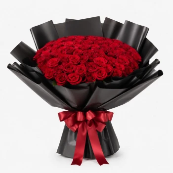 51 Red Roses Classic Love