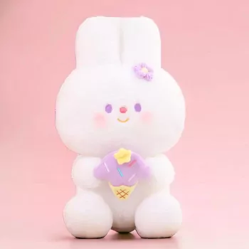 Purple Rabbit Plushie