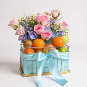 Pastel Fruit Basket