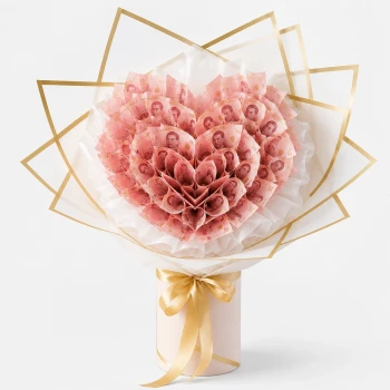 5,000 THB Heart Money Bouquet