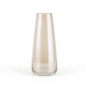 Amber Glass Vase