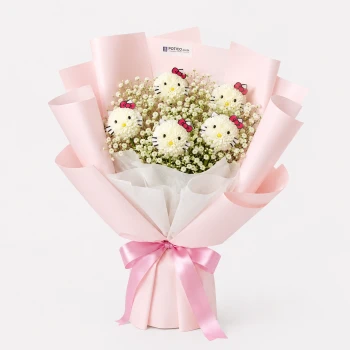 Hello Kitty Fresh Flower Bouquet