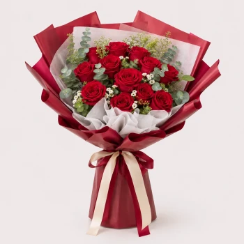 12 Red Roses Splendor
