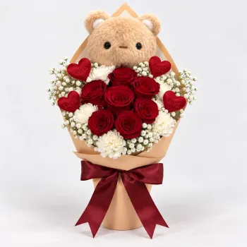 Bear Hugs Bouquet