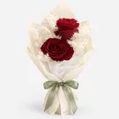 Mini Red Dried Rose Bouquet
