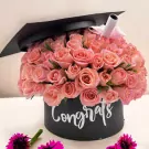 30 Roses Graduation Box - 30 Roses