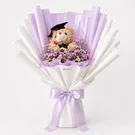 Dried Flowers Graduation Money Bouquet 4