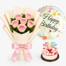 Combo Celebration - 6 Roses