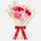 Palette Crochet Hearts Bouquet 1
