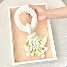 White Artificial Garland - Standard