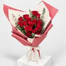 Red Roses Polka Dot Delight 1