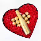 Champagne Blush Heartful Roses - Champagne Blush