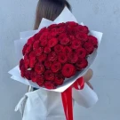 50 Red Roses Bouquet - Standard