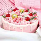 Pink Love Cake 1lb - Pink Love Cake