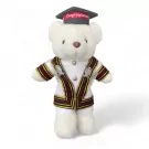 Chula Grad Bear in academic regalia, with "Congratulations" on its cap.