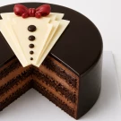 Tuxedo Fudge Cake (0.5 lb)