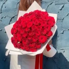 50 Red Roses Bouquet - Standard