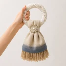 Ivory Malai Thai Silk Scarf