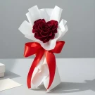 Heart Shape Preserved Rose Bouquet - standard