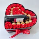 Red Wine and Ferrero Box - Red WIne