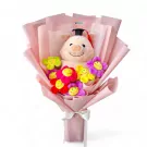 Piggy Doll Bouquet - Standard